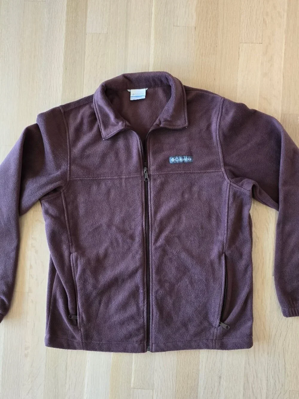 Columbia Men’s Steens Mountain Tobacco Full-Zip Fleece Jacket Size Medium